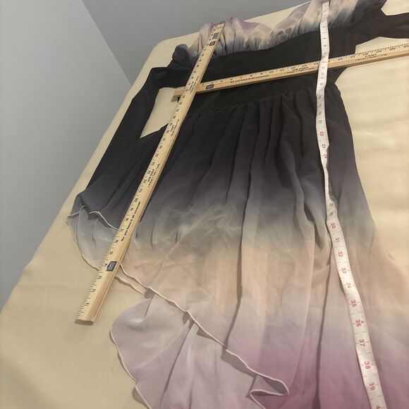 Alexandra Collection Women Tunic XXL Asymmetrical Long Sleeve Rutched Cut Small - Picture 11 of 16